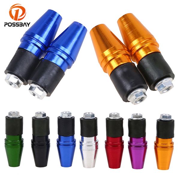 

possbay 22mm motorcycle handle bar end plug grip ends caps for 7/8" handlebar motorbike handlebars grips ends bar