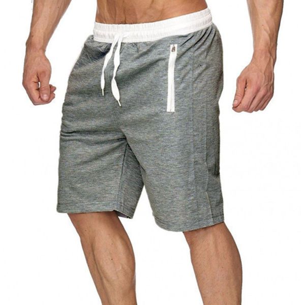 

running quick dry shorts mens gym fitness sports bermuda jogging training short pants summer male multi-pocket beach sweatpant, Black;blue