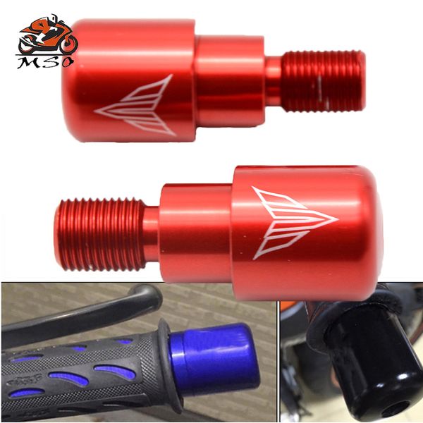 

motorcycle handlebar grips ends handle hand bar ends handlebar caps for yamaha sj6n sj6s fz8 fz4 x-max x max 400 250 300 mt07 09