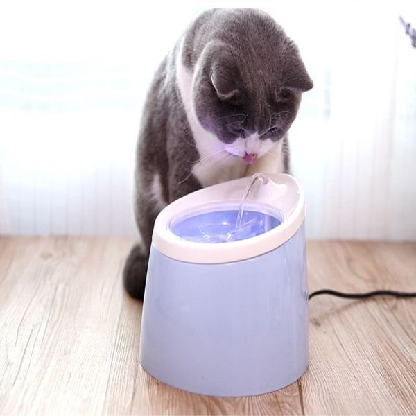 

cat electric water dispenser pet water dispenser cat automatic circulation dog feeder drinking bowl