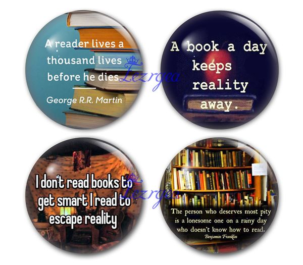 

i love to read glass cabochon, life is like a book round p glass cabochon demo flat back making findings, Blue;slivery