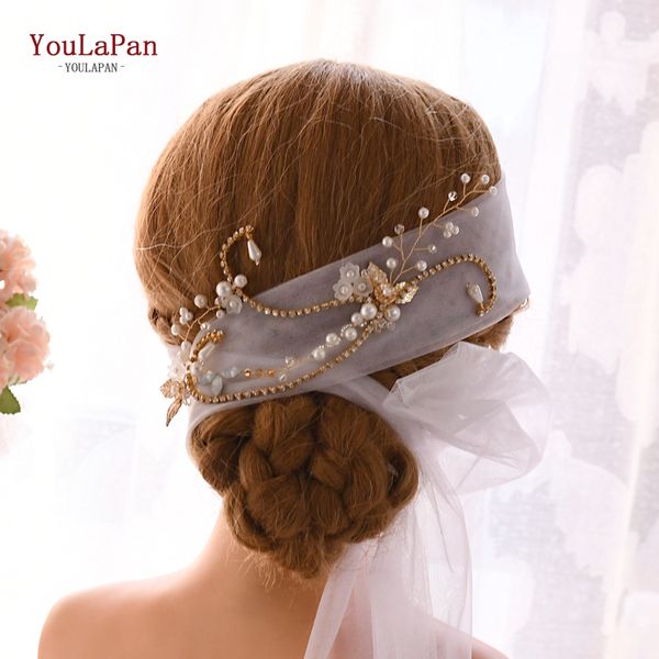 

youlapan hws05 bride hair accessories rhinestone headpieces women tiaras and crowns bridal veil headband
