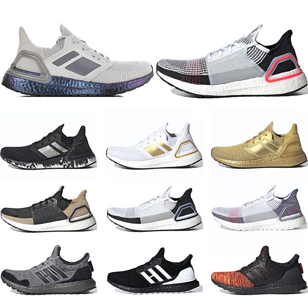 

ultra boost 6.0 men running shoes ultraboost 5.0 4.0 mens sneakers black gold laser red refract size 36-45, White;red