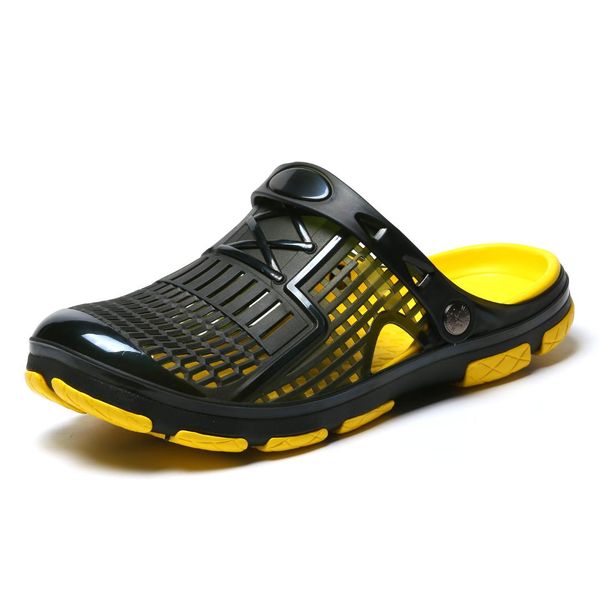 

2019 new male shoes men sandals summer men shoes beach sandals man fashion outdoor casual sneakers size 45, Black