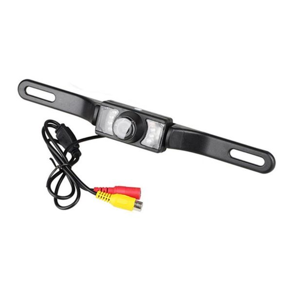 

license plate frame universal ccd hd night vision camera color 170 degree car rear view car reversing camera