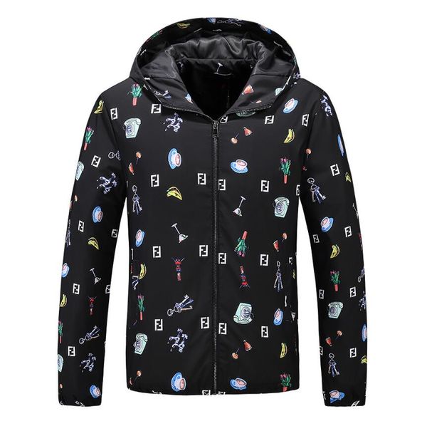 

2020 men's jacket new men's polo jacket and sweatshirt cautumn winter asual medusa casual men's jacket 028, Black;brown