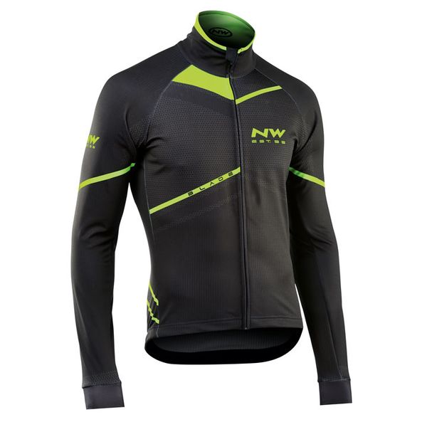 

nw 2019 pro cycling jersey long sleeve mountain bicycle cycling clothing quick dry breathable mtb bike clothes sport top, Black;red