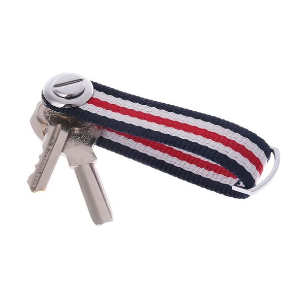 

portable compact key ring smart holder keys organizer pocket tool q84b, Black