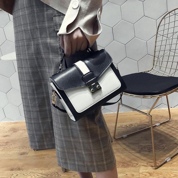 

simple small square bag women's handbag 2020 hit color mobile phone shoulder bag messenger satchel tote crossbody bags