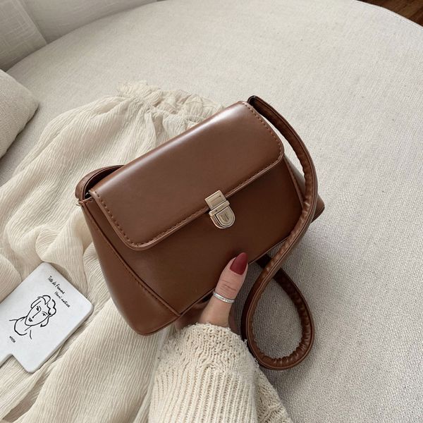 

ins small bag female 2020 new korean version of the wild shoulder bag fashion ladies underarm handbag women