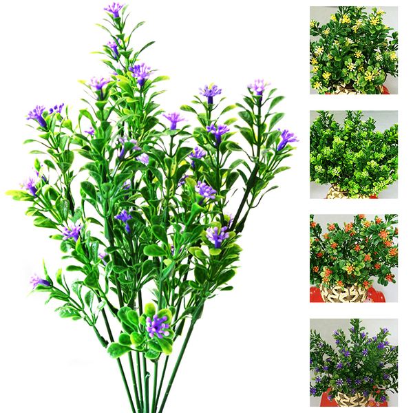 

green artificial leaves grass leaf plants wall material decorative fake plants for home shop garden party decor