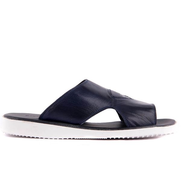 

sail-lakers genuine leather slippers, Black