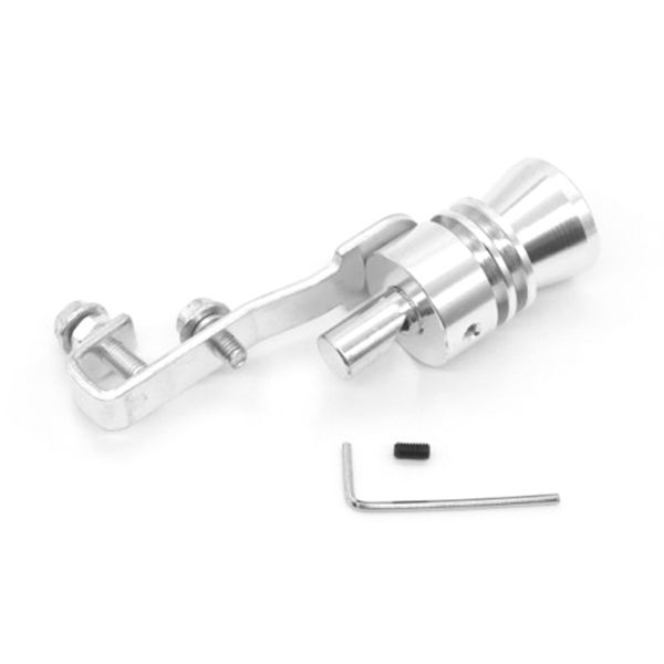 

1 piece hiking sport turbo sounder-exhaust pipe muffler whistle blow valve bov simulator