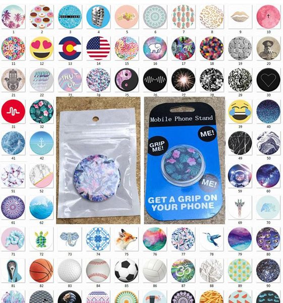 

Univer al air bag grip cell phone holder tand bracket with blue package 4 000 pattern expandable phone holder