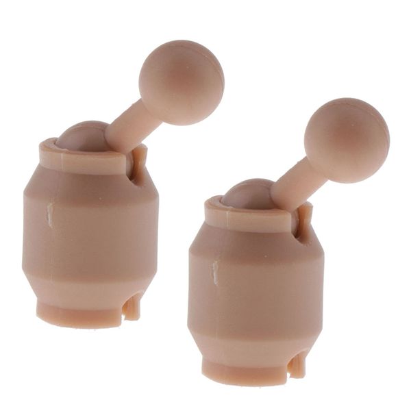 

2 parts 1/6 body parts accessory head neck connector for figure 12