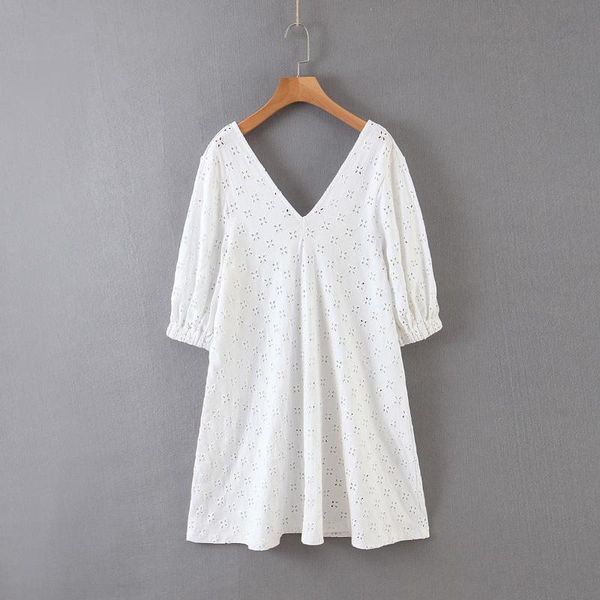 

2020 new fashion brand summer dress geometric polyester,cotton, Black;gray