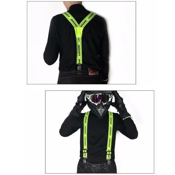 

clip-on suspenders braces y-shape adjustable for motorcycle racing sports