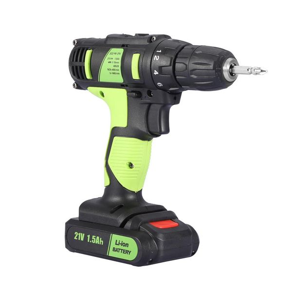 

21v electric rechargeable cordless drill screwdriver handheld professional tool new 2019