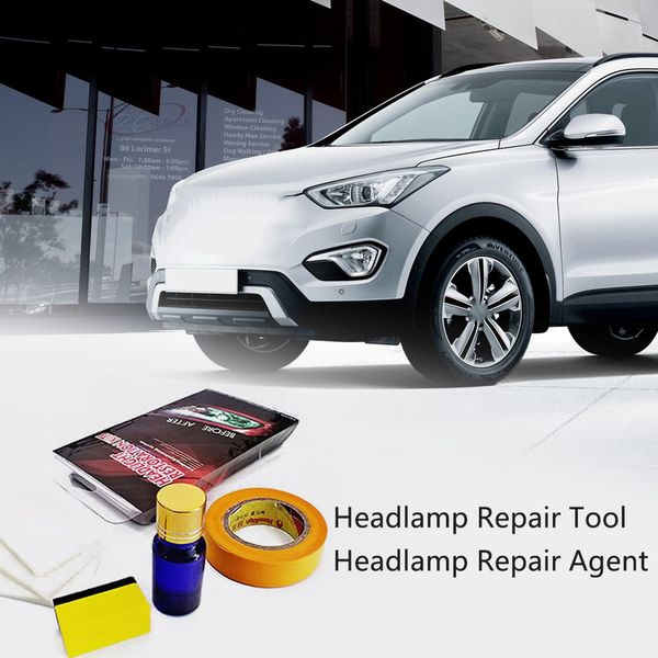 

car care headlight restore the clarity of protection uv lantern restoration kit car head lamp repair tools