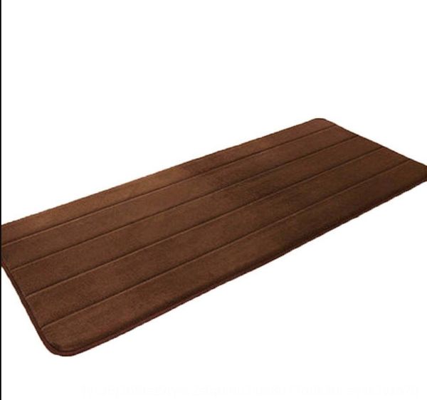 

thickened 40*120cm long strip memory cotton kitchen carpet door toilet anti-slip carpet floor mat water absorbing floor mat