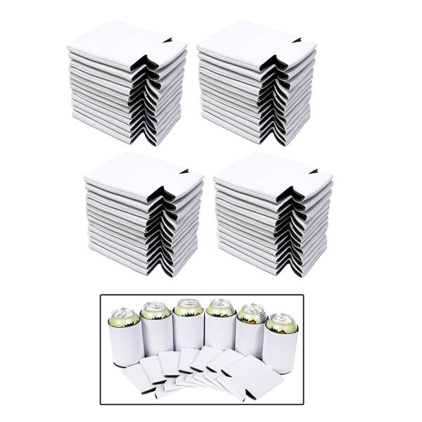 

pack 40 insulated beer can coolers sleeves drink caddies for camping picnic