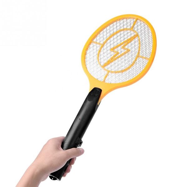 

new cordless battery powered hand racket electric mosquito swatter insect home garden pest bug fly mosquito zapper killer other garden s