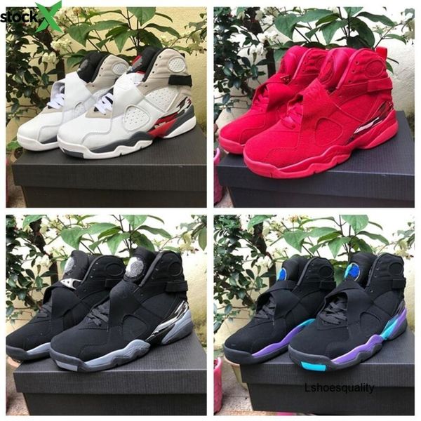 

jumpman 2020 8 three peat chrome aqua university red men jordon basketball shoes for men s 8s black purple sports sneakers size