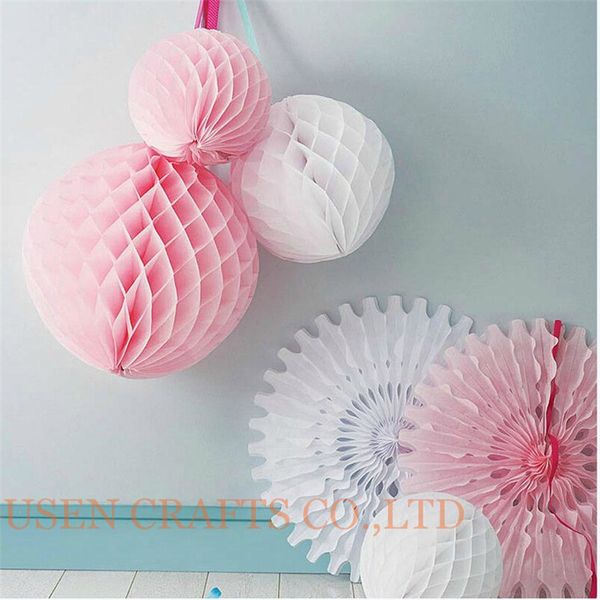 8inch 20cm Decorative Flowers Paper Lantern Honeycomb Balls For