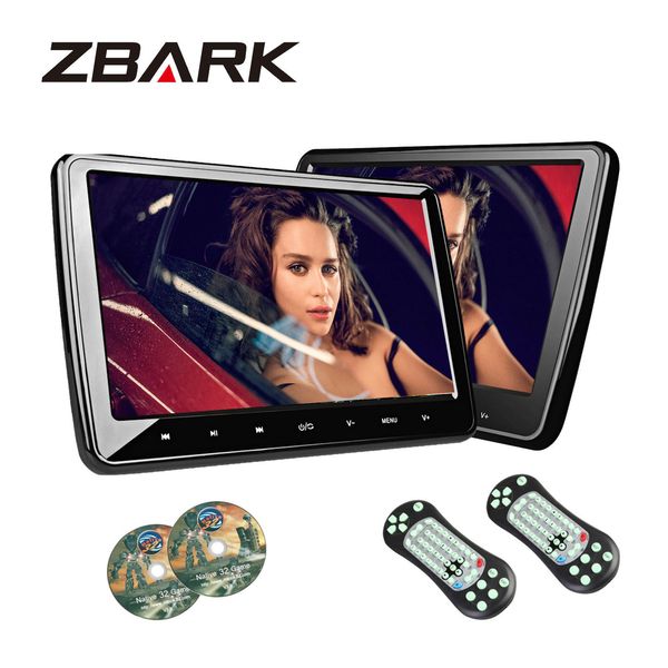 

New car dvd Pack of 2pcs 10.1" LCD Screen Car Headrest DVD Player Pillow Monitor HDMI FM IR