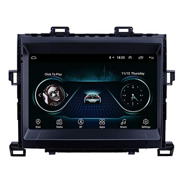 

car video head unit hd touchscreen 9 inch android gps navigation for 2009-2014 toyota alphard/vellfire anh20 with bluetooth aux