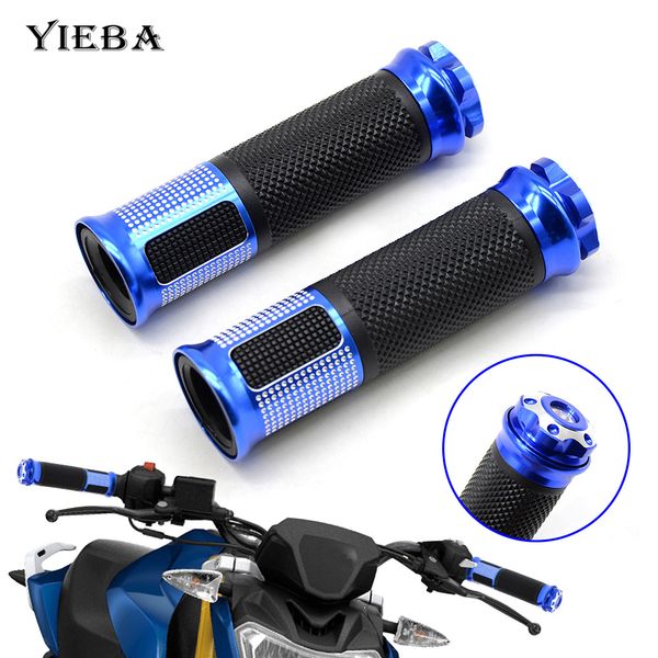 

38mm мотоцикл ручки захваты handbar концы универсальный для yzf r1 xjr1300 fjr 1300 fz1 fazer r6s канадско версия yzf r6, r3