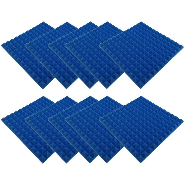 

10pcs soundproof foam studio acoustic foam sound absorption treatment panel nj88