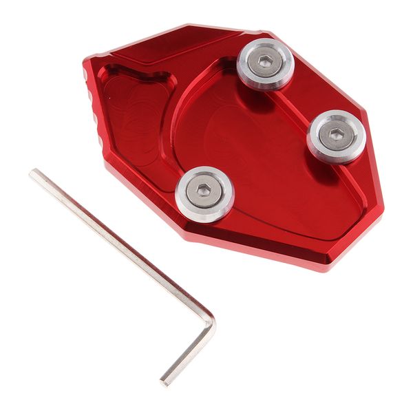 

motorcycle kickstand enlarge pad for kawasaki ninja zx14r 11-12 gtr1400 08-11