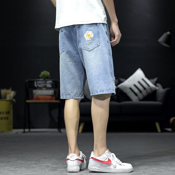 

men's jeans 2021 men denim shorts summer loose and comfortable beach size s  l xl xxl xxxl 4xl 5xl casual male, Blue