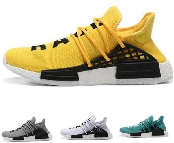 

2020 wholesale human race pharrell williams x men s & women s discount fashion sport shoes with box