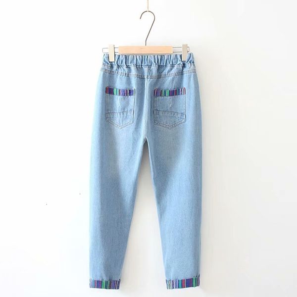 

5xl vrouwen jeans wine, Blue