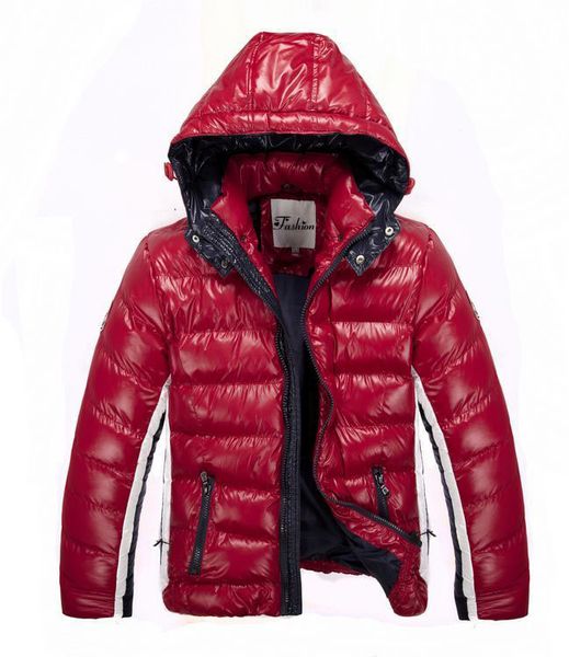 

Мода зима пуховик Марк Дизайнер Классического Puffer Куртки мужской Одежда Теплый д