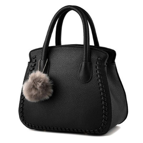 

fashion women purse shoulder bag with ball handbags women bags sac main femme casual crossbody bags for