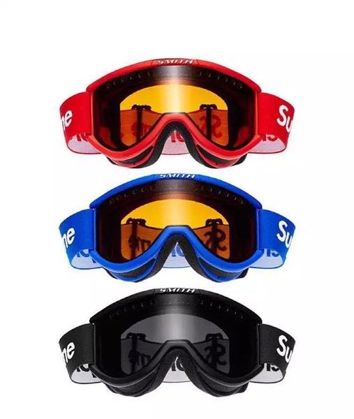

Goggles smith Cariboo OTG sup Ski Goggle Goggles Black and Blue New