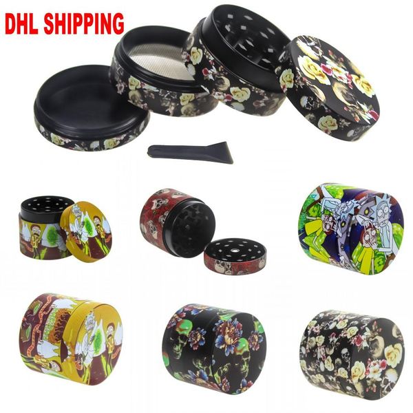 

Sharpstone Herb Grinder Cartoon Grinders Zinc Alloy 4 Layers 40mm Tobacco Crusher for Dry Herb Metal Grinders Factory Price FY2145