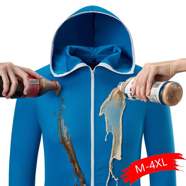 

waterproof men's hiking jackets windproof outdoor jackets men's windbreakers hydrophobic hiking clothing fishing hunting, Black;brown