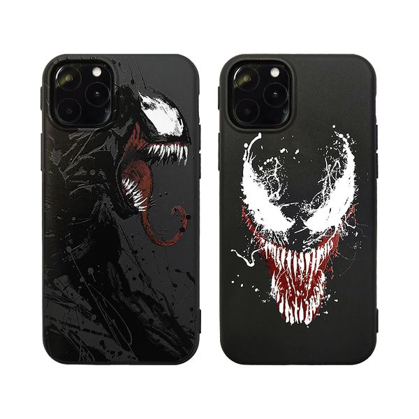 

Venom Spiderman Мягкий ТПУ чехол для iPhone 11 Pro Max iPhone 11 6,1 XS Max XR X 8 7 6S 6 Plus