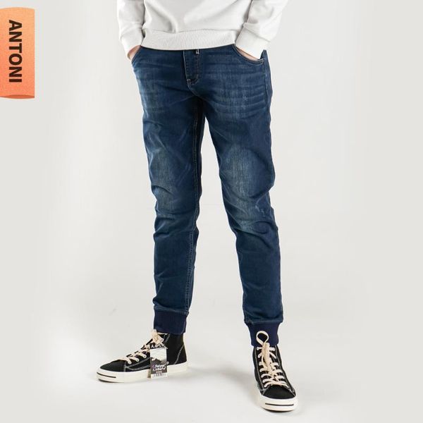 

men's jeans shabiqi 2021jeans men straight pants classic male denim designer trousers casual chic fashion elasticity, Blue