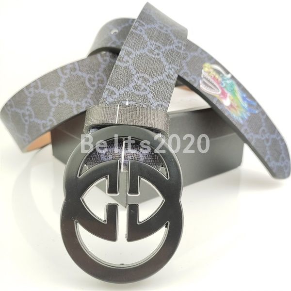 

fashion belts womens belt mens belts leather black belts women snake big gold buckle men classic casual belt with box 2154334, Black;brown