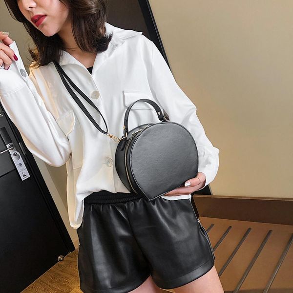 

simple women cross body bag 2019 new leather handbag women small shoulder bag luxury handbag ladies messenger #15