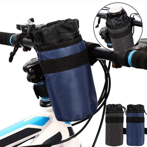 

bike handlebar stem bag water bottle gear holder bikepacking handlebar bottle rack bicycle cup rack bracket cycling accessories