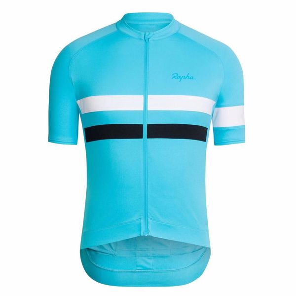 

велоспорт джерси мужчина 2020 rapha задейсейся одежда спортивного велосипед джерси top велоспорт одежда короткие рукава майо роп ciclismo, Black