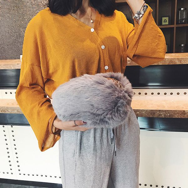 

luxury bags women bags designer women bag fashion plush zipper handbag messenger casual pillow shape shoulder bolso mujer