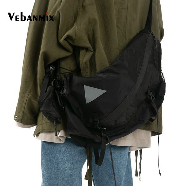 

new street tactical outdoor shoulder bag men waterproof messenger bag large multi-functional practical sling chest bag for male t200113