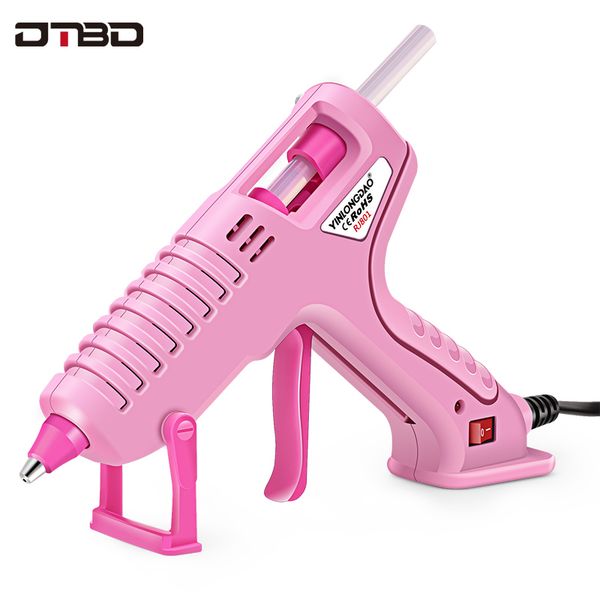 

60w 70w professional melt mini glue gun set with 7mm glue gun sticks for diy repair tools